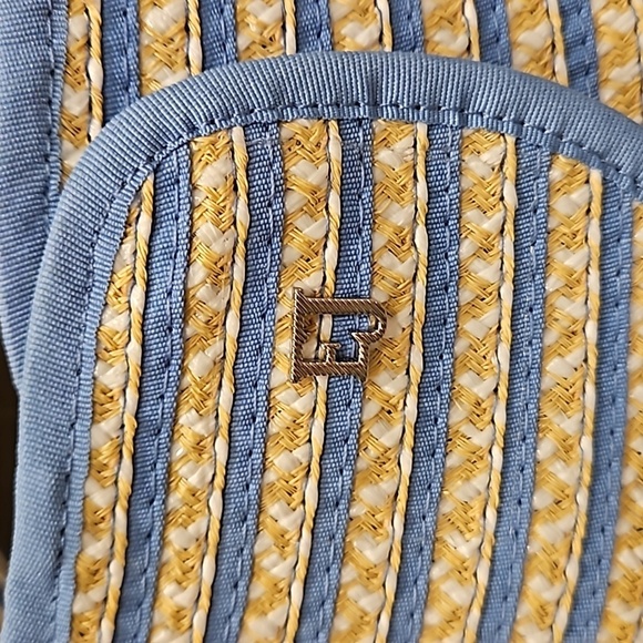 💕ERIC JAVITS💕 Brooke Packable Squishee Visor ~ UPF50+ Blue Mix One Size NWT - Picture 9 of 14